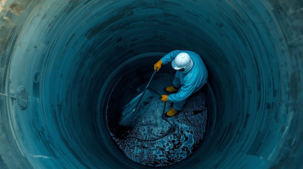 limpeza de caixa d'agua